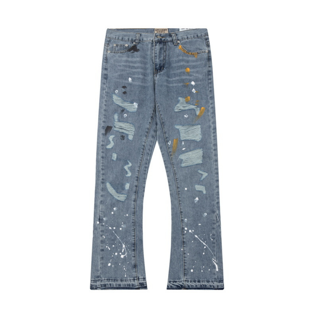 Galerie-Abteilung Schlagjeans