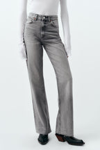 High Waist Wide Leg Jeans