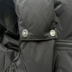 Schwarze abnehmbare Irongate Jacke