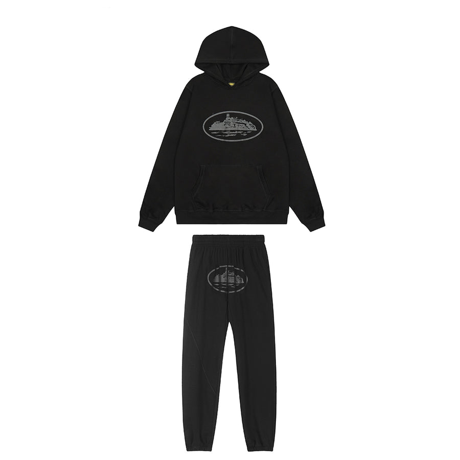 Alcatraz Triple Black Tracksuit - UNCENSORED™