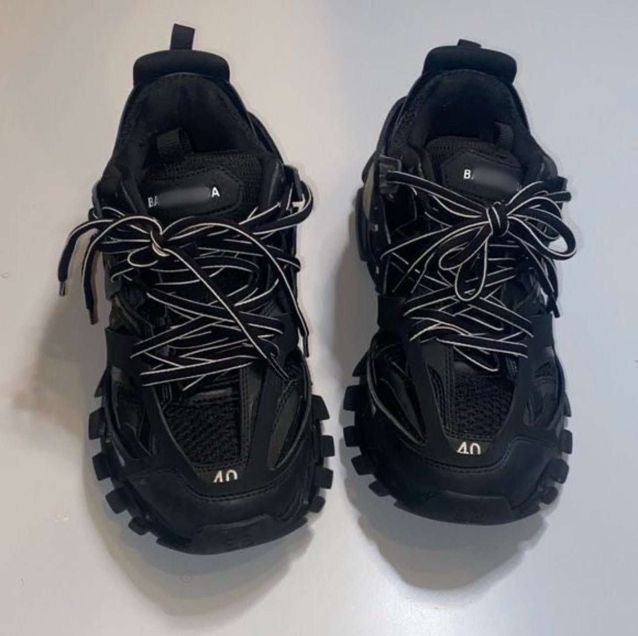 Balenciaga Tracks Black - UNCENSORED™