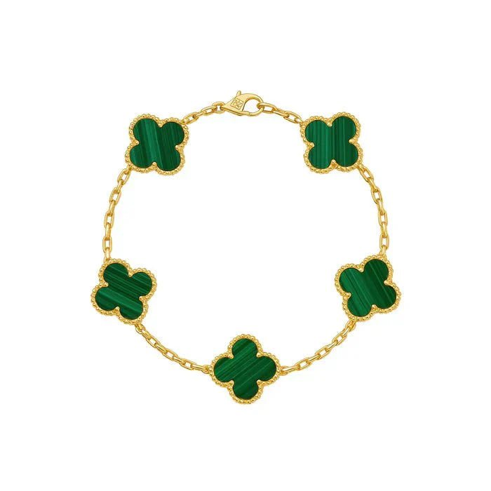 'Cleef' Clover Bracelet - Mulitcolour - UNCCENSORED