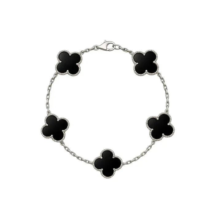 'Cleef' Clover Bracelet - Mulitcolour - UNCCENSORED