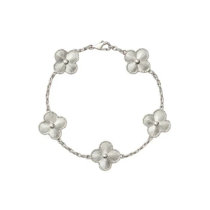 'Cleef' Clover Bracelet - Mulitcolour - UNCCENSORED