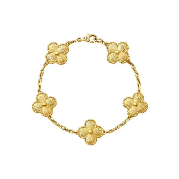 'Cleef' Clover Bracelet - Mulitcolour - UNCCENSORED