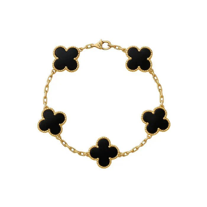 'Cleef' Clover Bracelet - Mulitcolour - UNCCENSORED