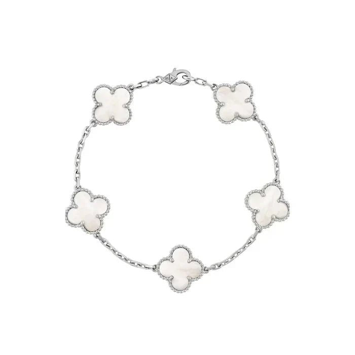 'Cleef' Clover Bracelet - Mulitcolour - UNCCENSORED