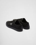 Leather and Re-Nylon sneakers