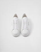 Leather and Re-Nylon sneakers