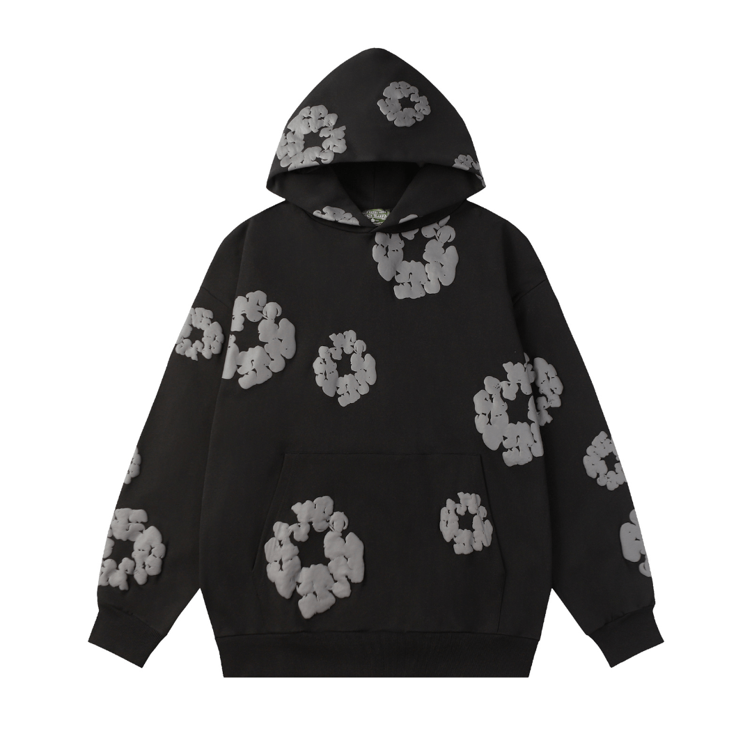 Denim Trs Black Grey Tracksuit - UNCENSORED™