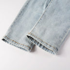Amr Hellblaue Patchwork-Jeans