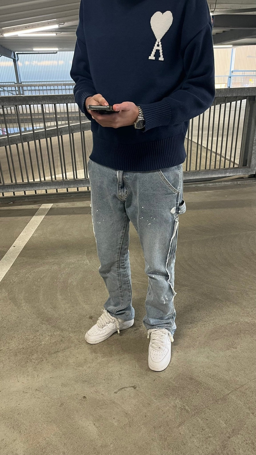 HEART SWEATER - UNCCENSORED