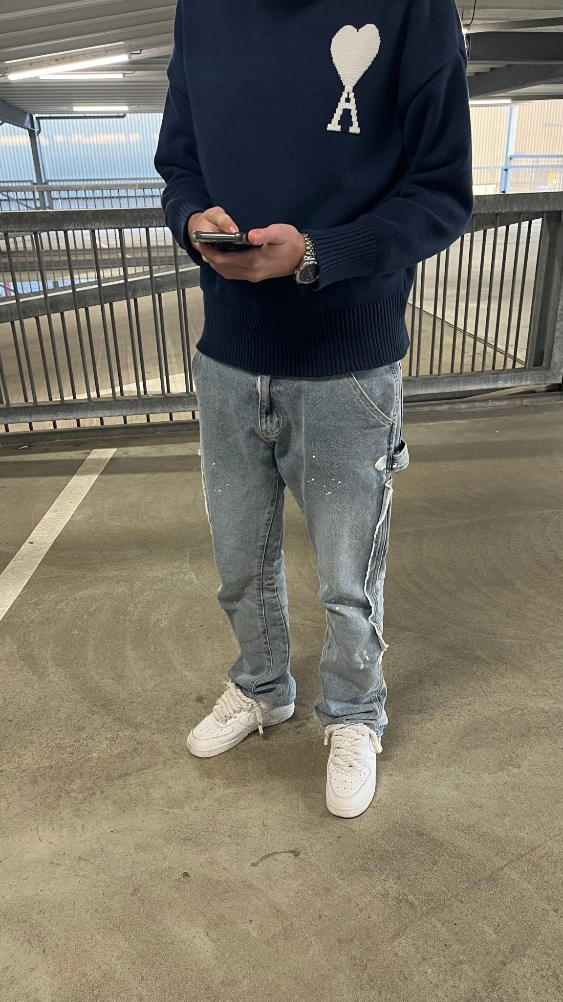 HEART SWEATER - UNCCENSORED