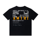 Amr Military Black Specs Schablonen-T-Shirt