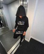London Shooters Black Blue Tracksuit