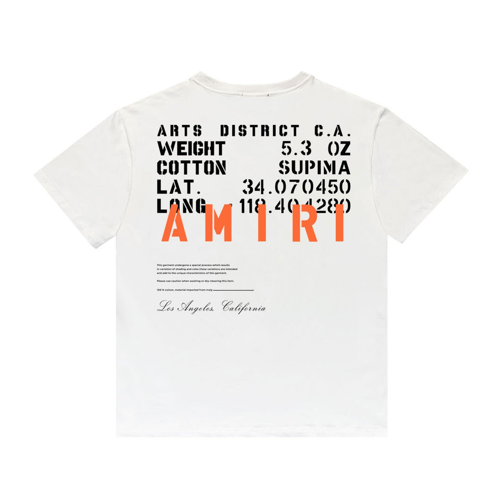 Amr Military Black Specs Schablonen-T-Shirt