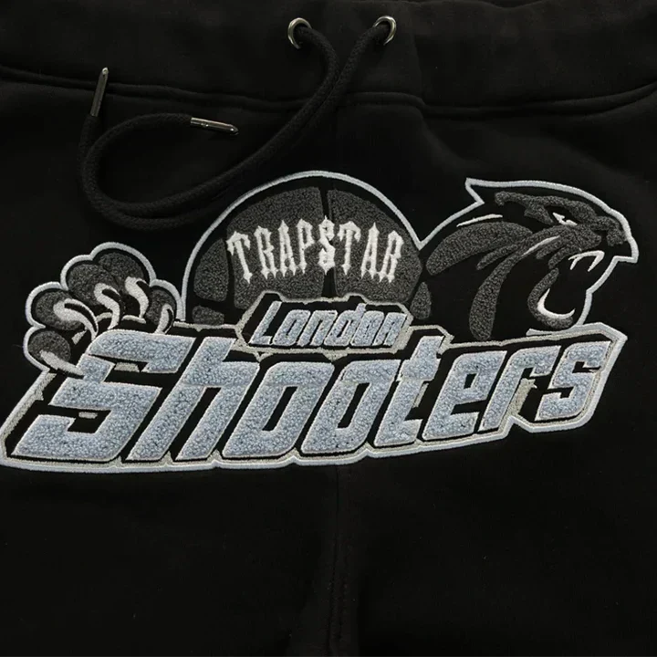 London Shooters Schwarzer Trainingsanzug