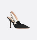 J’ADIOR - SLINGBACK PUMP HIGH BLACK - UNCENSORED™