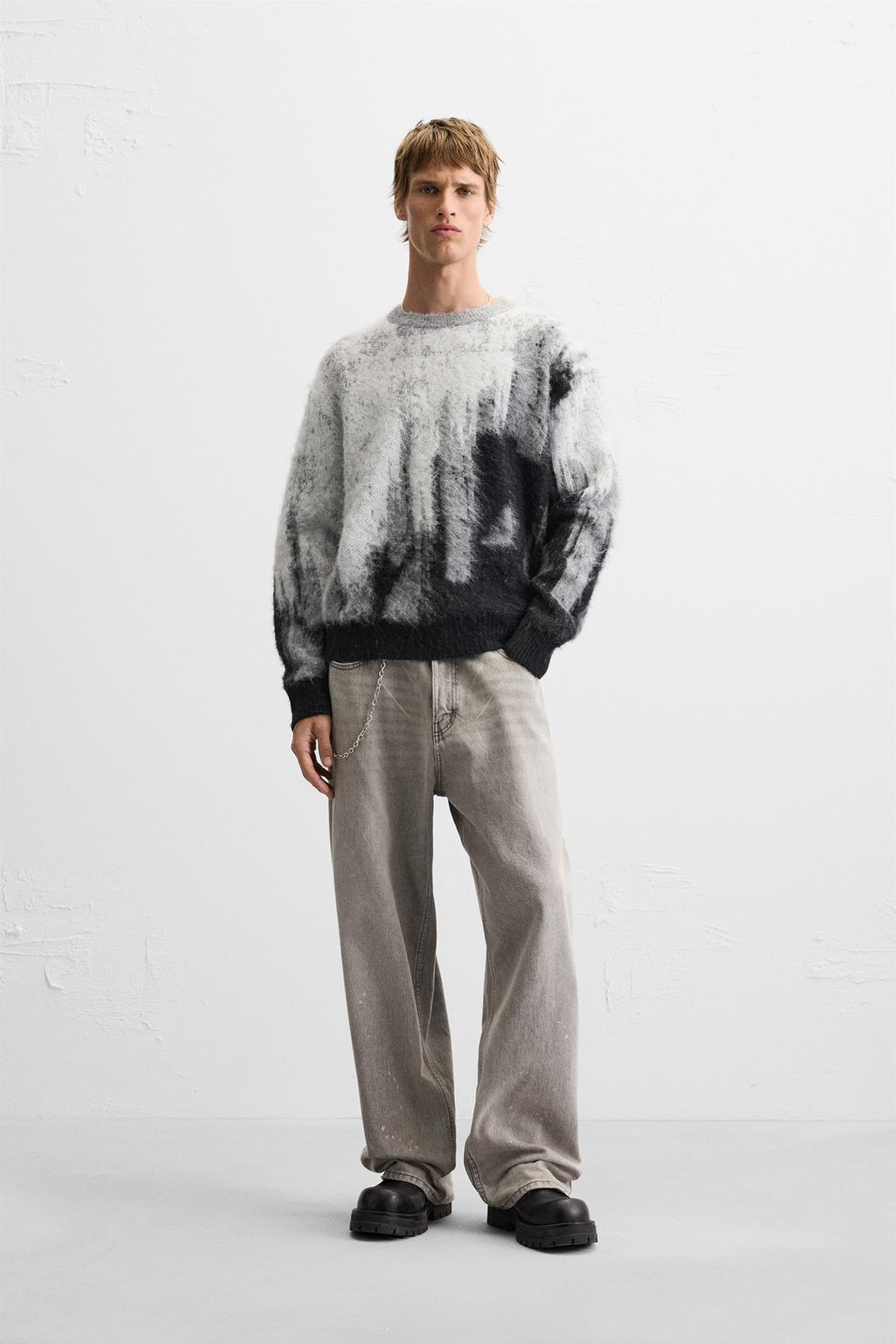 Monochrome Fusion Sweater - UNCCENSORED