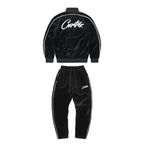 Noir Velour Tracksuit CT002