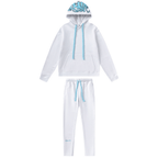 Syna White Blue Trainingsanzug