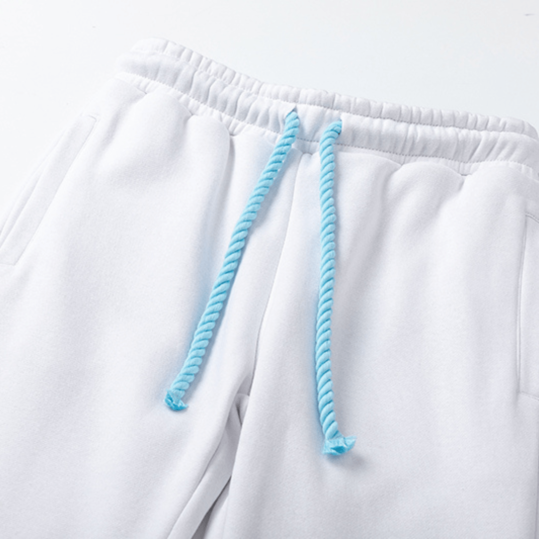 Syna White Blue Trainingsanzug