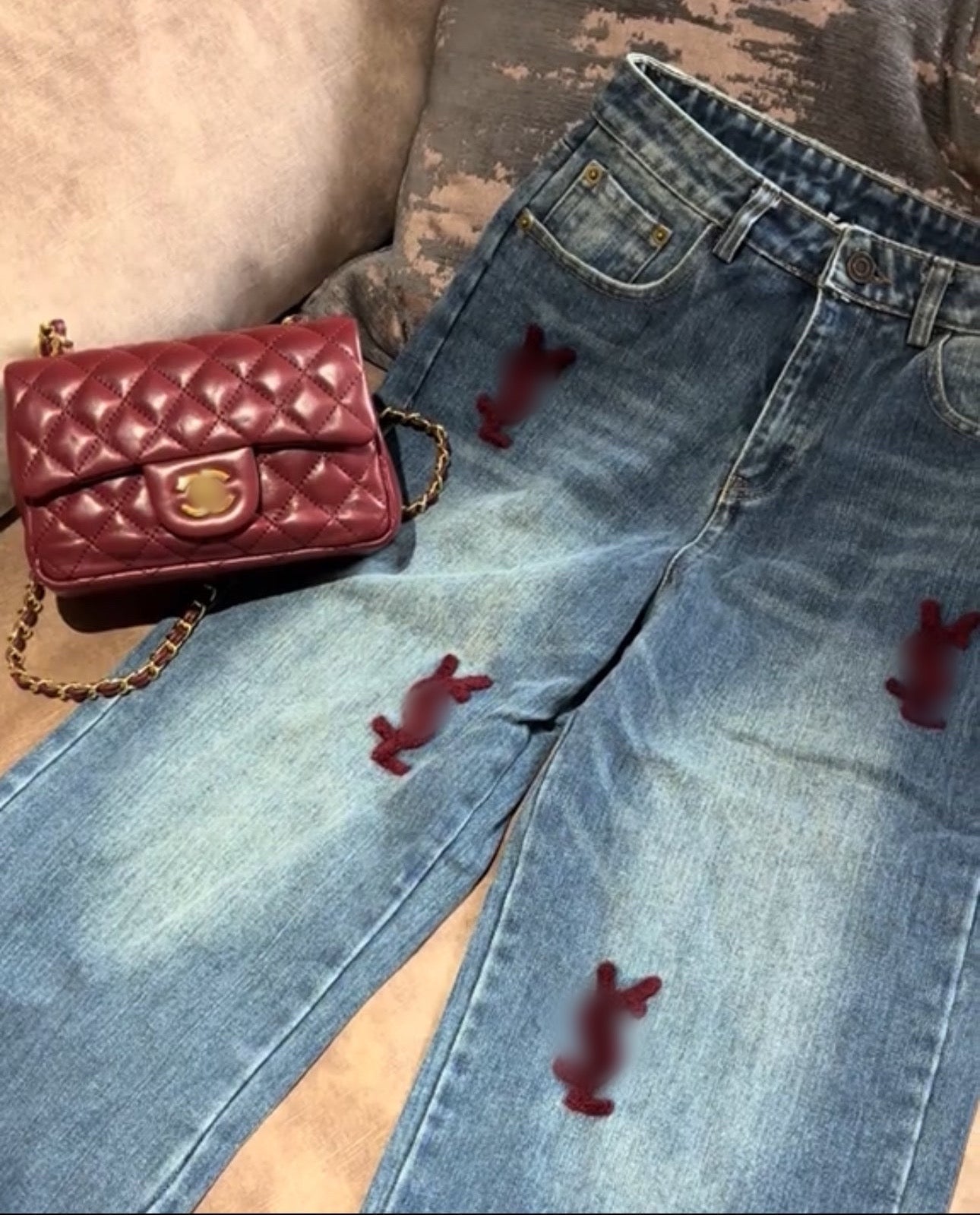 YSL jeans - UNCCENSORED