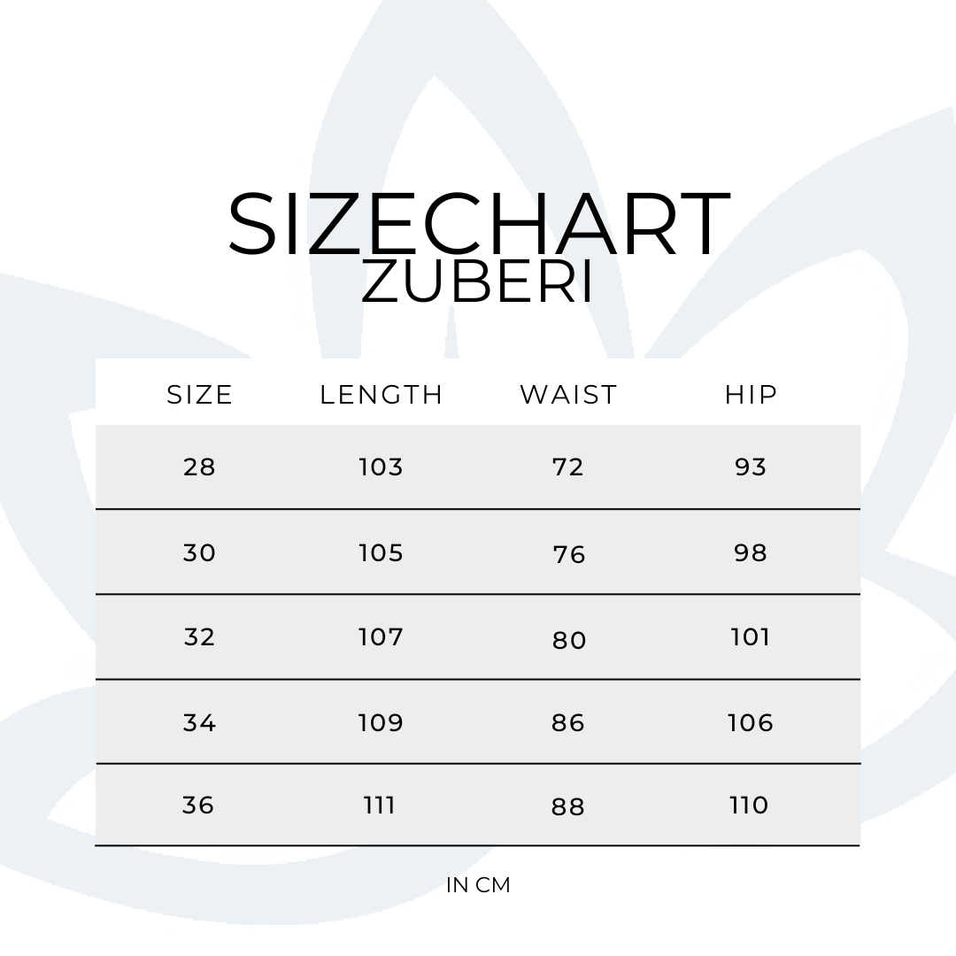 ZUBERI - FLARED DENIM - UNCCENSORED